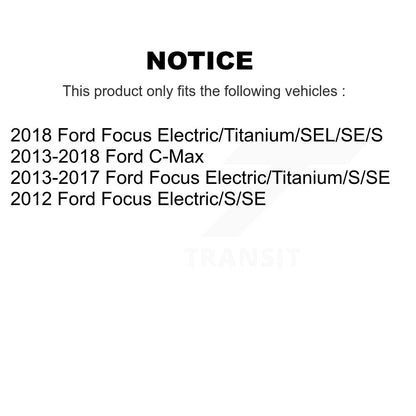 Suspension Stabilizer Bar Link Kit Rear 72-K750465 For Ford Focus C-Max