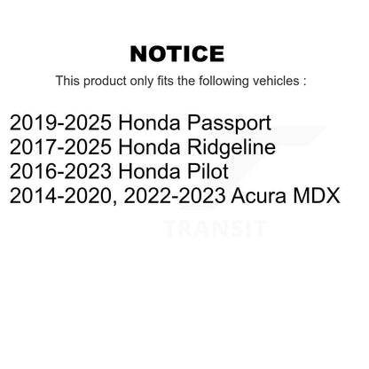 Suspension Stabilizer Bar Link Kit Front Left 72-K750679 For Honda Pilot Acura