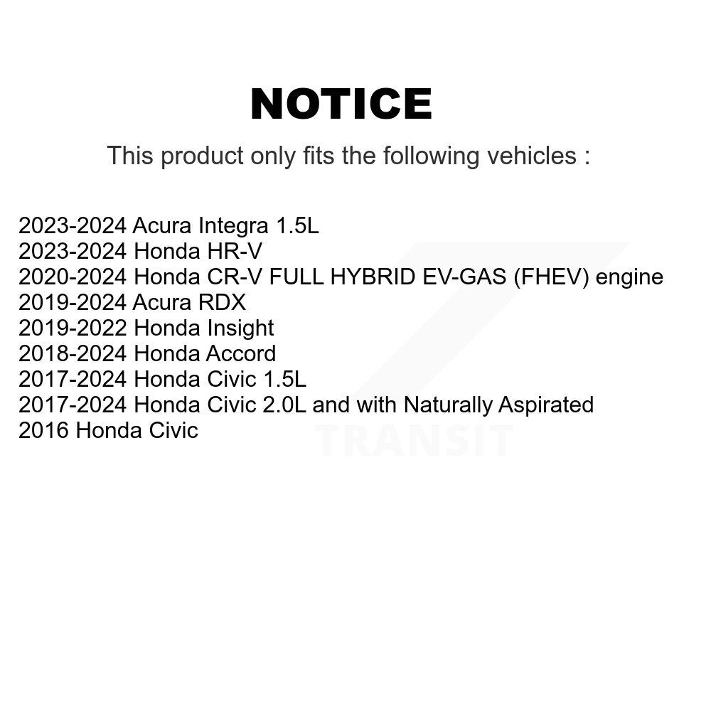 Suspension Stabilizer Bar Link Kit Front 72-K750865 For Honda Civic CR-V Acura