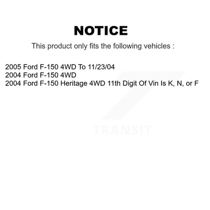 Suspension Stabilizer Bar Link Kit Front 72-K80279 For Ford F-150 4WD