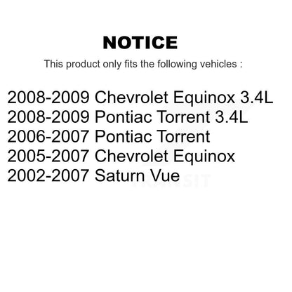 Suspension Stabilizer Bar Link Kit Front Right 72-K80460 For Chevrolet Equinox