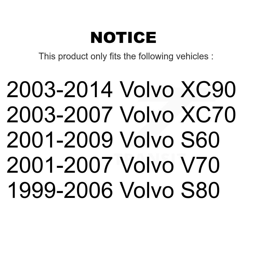 Suspension Stabilizer Bar Link Kit Front 72-K80501 For Volvo XC90 S60 XC70 V70