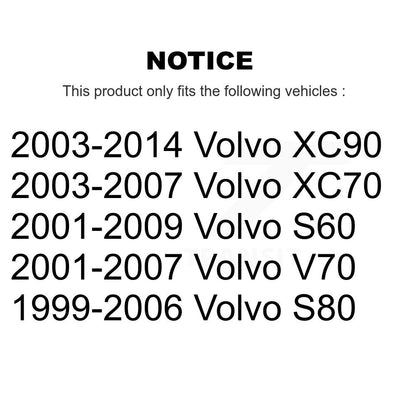 Suspension Stabilizer Bar Link Kit Front 72-K80501 For Volvo XC90 S60 XC70 V70