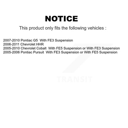 Suspension Ball Joint Front Lower 72-K80567 For Chevrolet Cobalt Pontiac G5 HHR