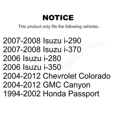Suspension Ball Joint Front Lower 72-K80997 For Chevrolet Colorado GMC Canyon