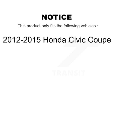 Suspension Strut Mount Front 73-902011 For 2012-2015 Honda Civic Coupe