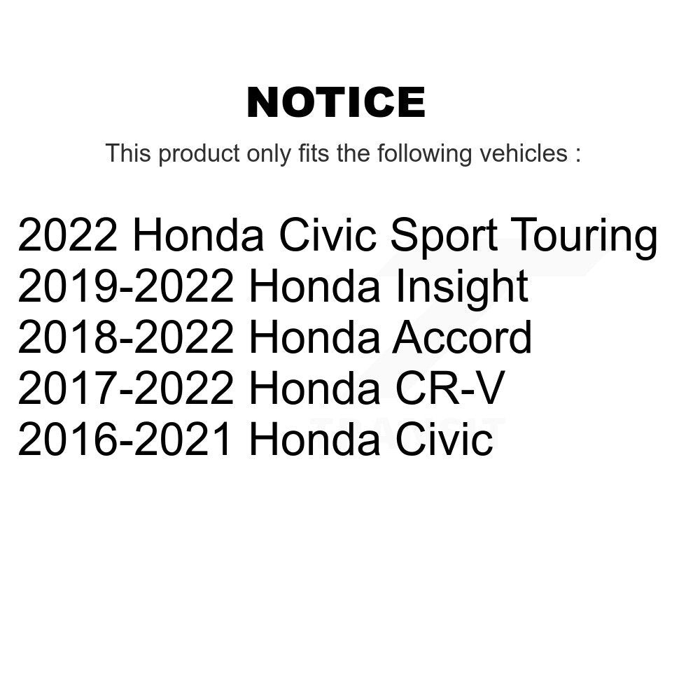 Suspension Strut Mount Front 73-902096 For Honda Civic CR-V Accord Insight