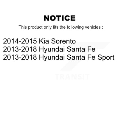 Suspension Strut Mount Front 73-902112 For Hyundai Santa Fe Sport Kia Sorento