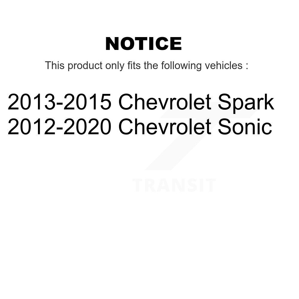 Suspension Strut Hardware Kit Front 73-902137 For Chevrolet Sonic Spark