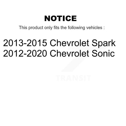 Suspension Strut Hardware Kit Front 73-902137 For Chevrolet Sonic Spark