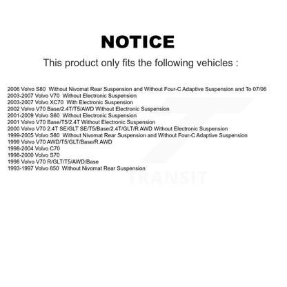 Suspension Strut Hardware Kit Front 73-904903 For Volvo S60 XC70 V70 S70 850 S80