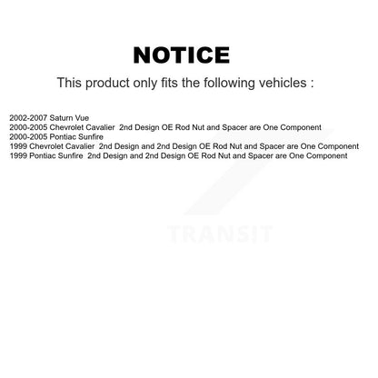 Suspension Strut Hardware Kit Front 73-904919 For Chevrolet Cavalier Pontiac Vue