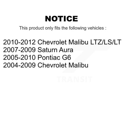 Suspension Strut Hardware Kit Front Left 73-905909 For Chevrolet Malibu Pontiac