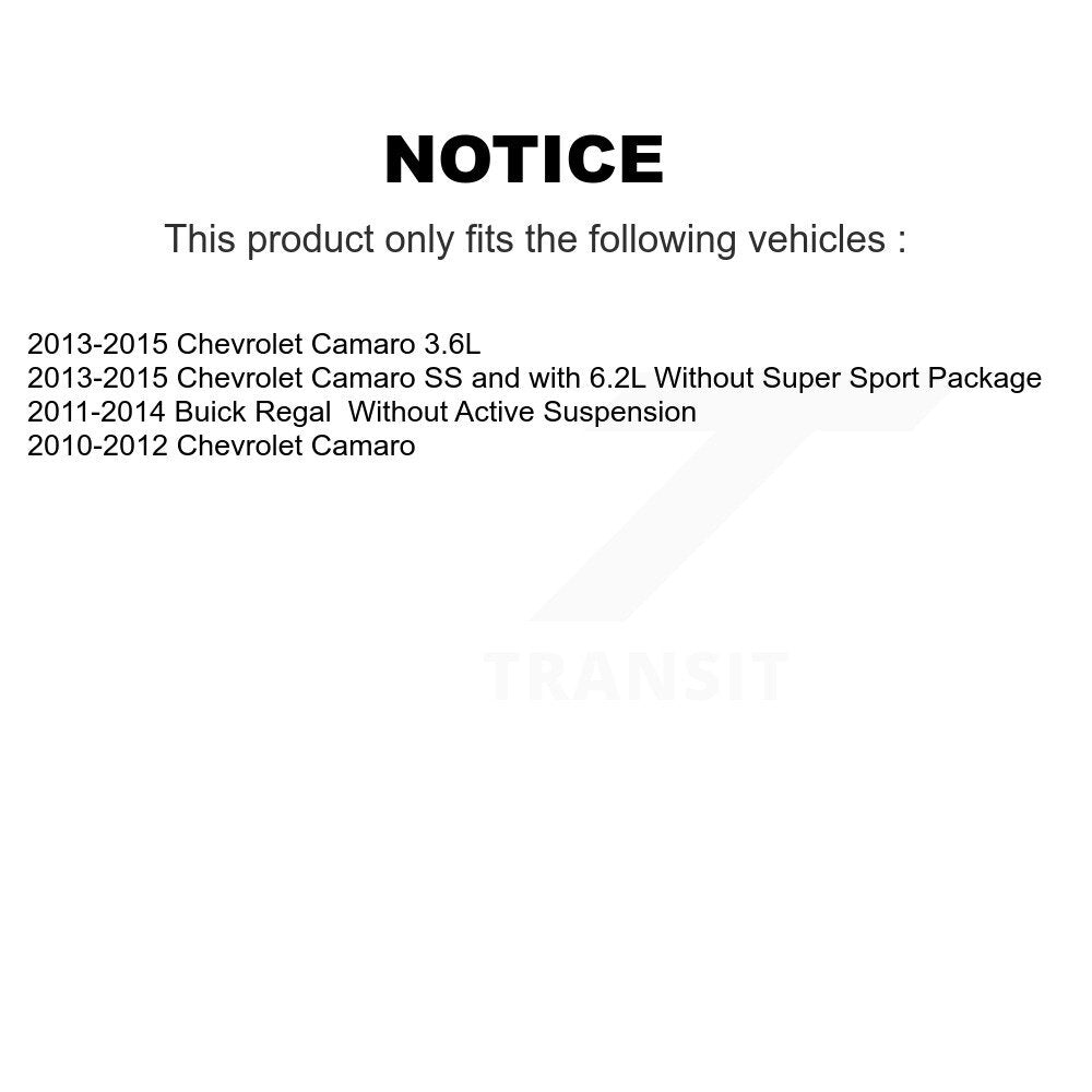 Suspension Strut Hardware Kit Front 73-907991 For Chevrolet Camaro Buick Regal