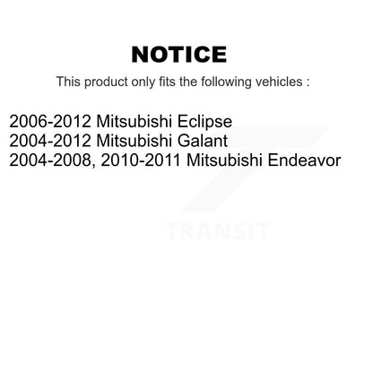 Suspension Strut Mount Front 73-908944 For Mitsubishi Eclipse Endeavor Galant