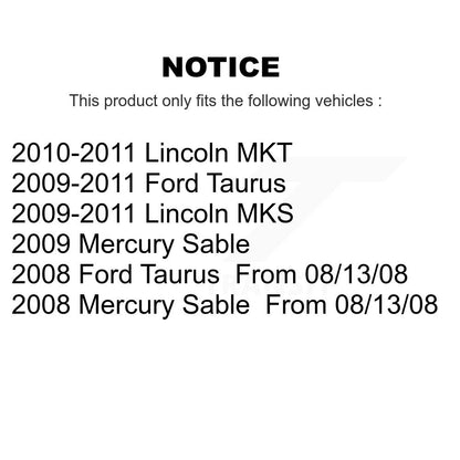 Suspension Strut Mount Front 73-909914 For Ford Taurus Lincoln MKS MKT Mercury