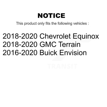 Suspension Strut Mount Front 73-TQ5889 For Chevrolet Equinox GMC Terrain Buick