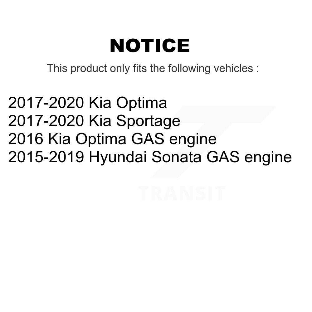 Suspension Strut Mount Front 73-TQ5924 For Kia Sportage Hyundai Sonata Optima