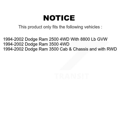 Shock Absorber Rear 78-34781 For 1994-2002 Dodge Ram 2500 3500