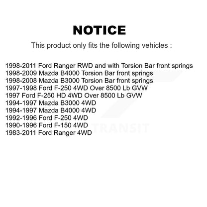 Shock Absorber Rear 78-37014 For Ford Ranger F-150 Mazda F-250 B4000 B3000 HD