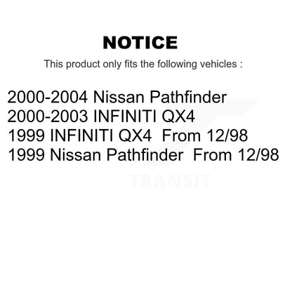 Shock Absorber Rear 78-37204 For Nissan Pathfinder INFINITI QX4