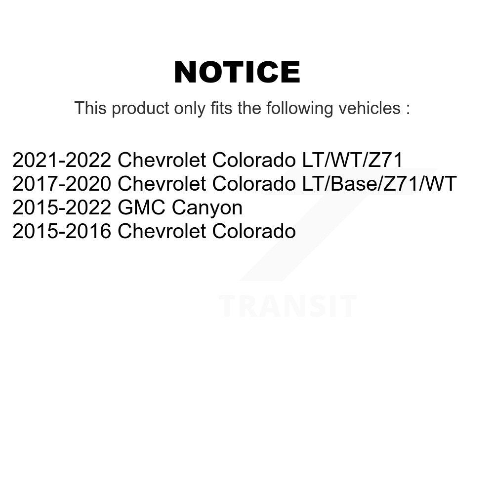 Shock Absorber Rear 78-37351 For Chevrolet Colorado GMC Canyon