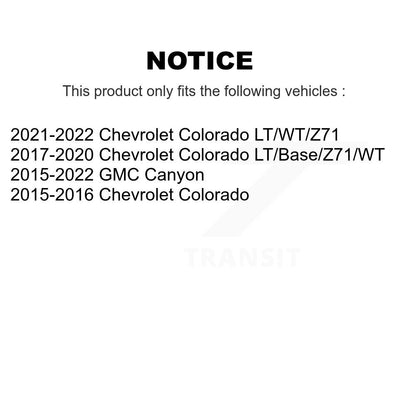 Shock Absorber Rear 78-37351 For Chevrolet Colorado GMC Canyon