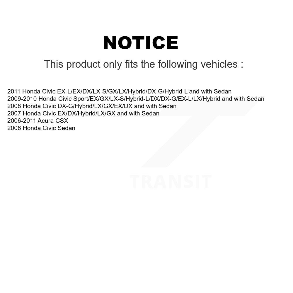 Shock Absorber Rear 78-5609 For Honda Civic Acura CSX