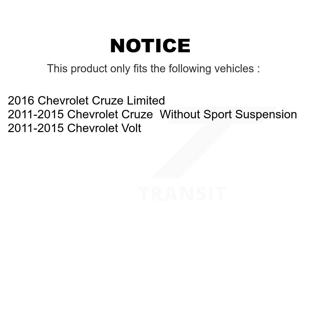 Shock Absorber Rear 78-5663 For Chevrolet Cruze Limited Volt