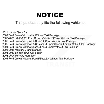 Shock Absorber Rear 78-5993 For Ford Crown Victoria Lincoln Town Car Mercury