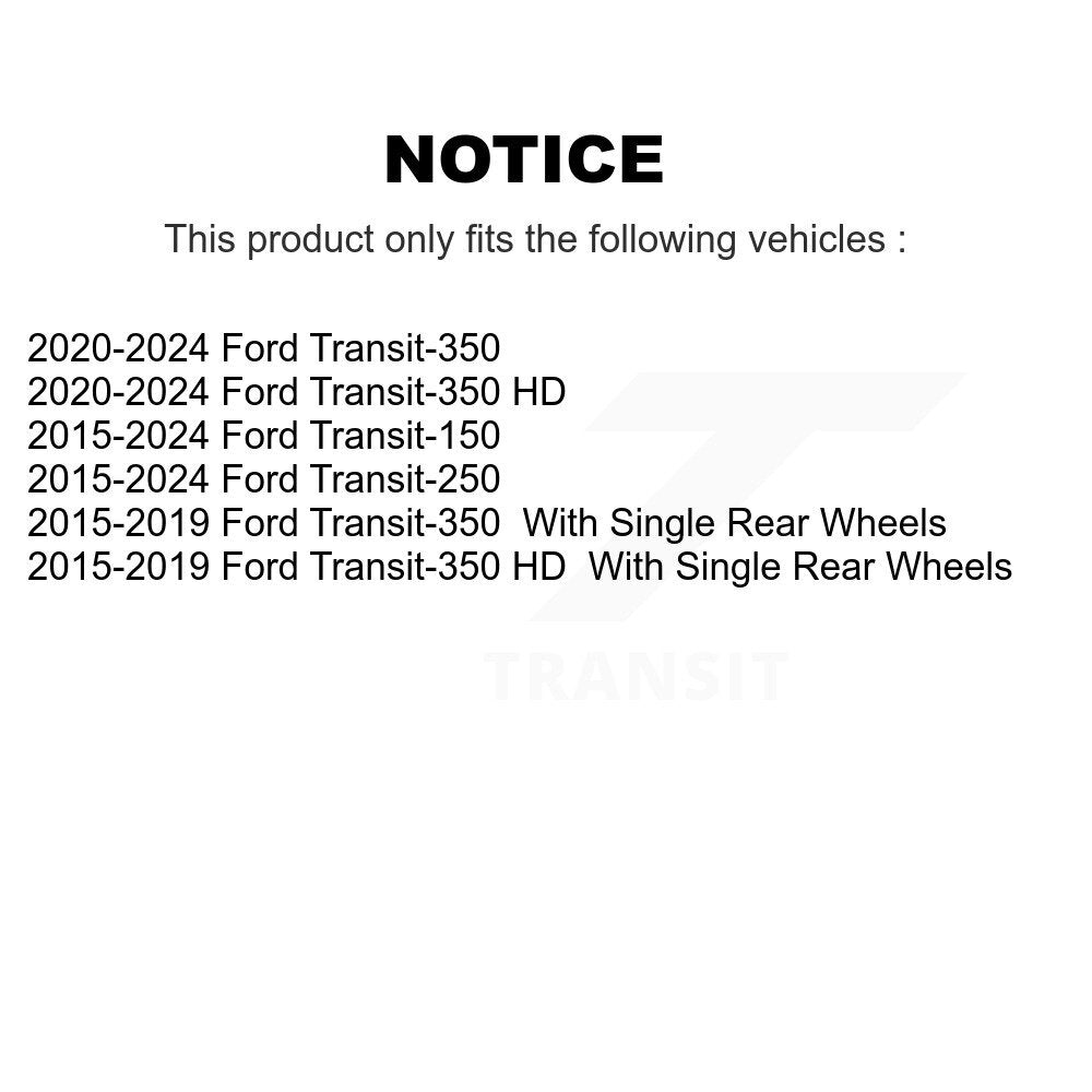 Shock Absorber Rear 78-66451 For Ford Transit-250 Transit-150 Transit-350 HD