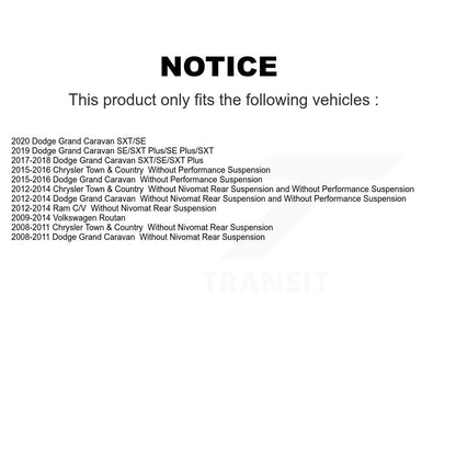 Suspension Strut Front 78-71128 For Dodge Grand Caravan Chrysler Town & Country