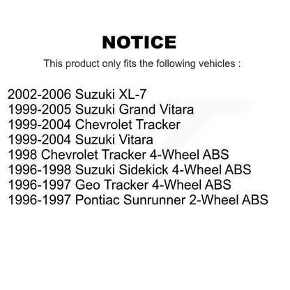 Suspension Strut Front Left 78-71591 For Tracker Suzuki Chevrolet Grand Vitara