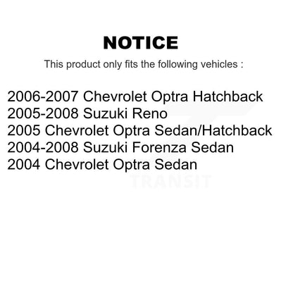 Suspension Strut Rear Right 78-72451 For Chevrolet Optra Suzuki Forenza Reno