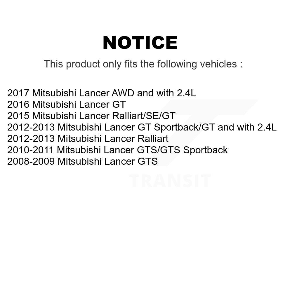 Suspension Strut Front Right 78-72504 For Mitsubishi Lancer