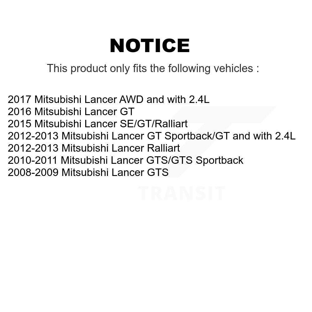 Suspension Strut Front Left 78-72505 For Mitsubishi Lancer