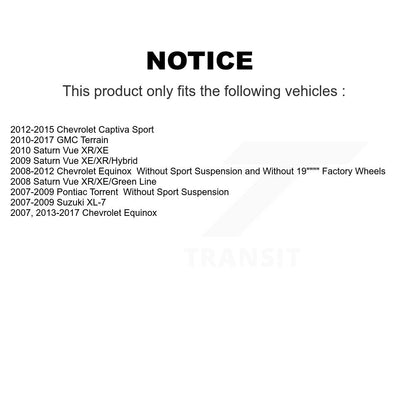 Suspension Strut Front Left 78-72527 For Chevrolet Equinox GMC Terrain Pontiac