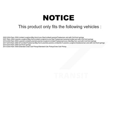 Shock Absorber Front 78-911198 For Ram 2500 3500