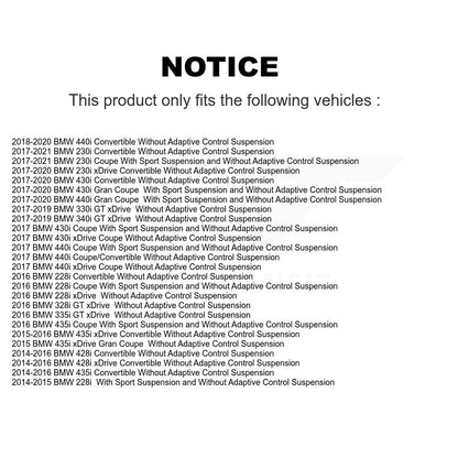 Shock Absorber Rear 78-TM8602 For BMW 428i xDrive 230i 435i 228i Gran Coupe 430i