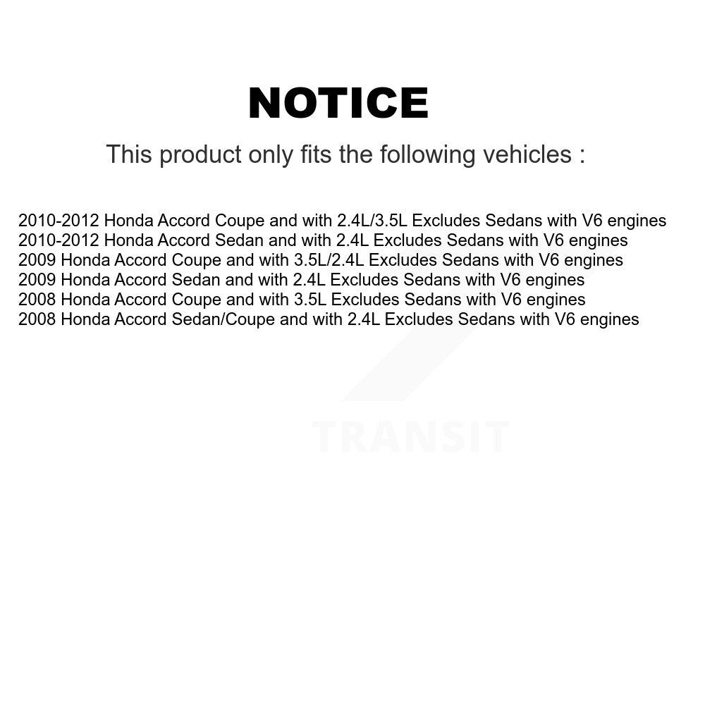 Suspension Strut Coil Spring Assembly Front Left 78A-11235 For Honda Accord