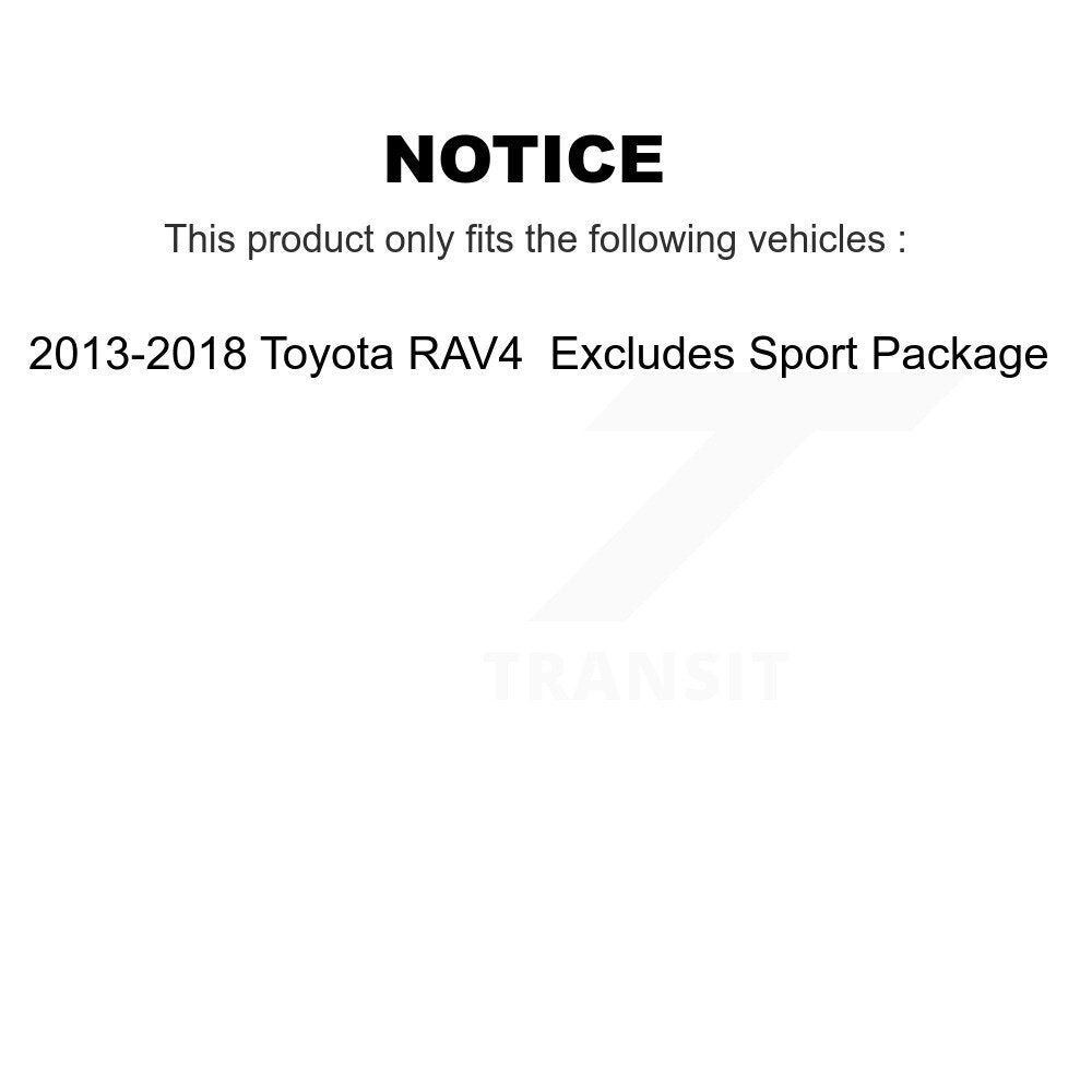 Suspension Strut Coil Spring Assembly Front Left 78A-11245 For Toyota RAV4