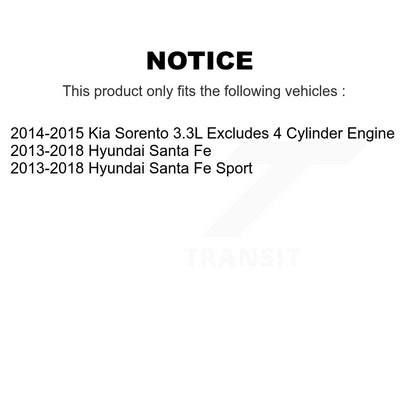 Suspension Strut Coil Spring Assembly Front Left 78A-11365 For Hyundai Santa Fe