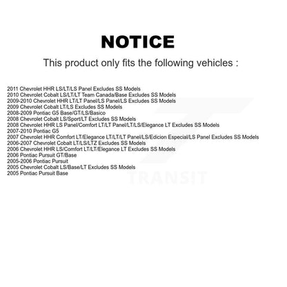 Suspension Strut Coil Spring Assembly Front Left 78A-11601 For Chevrolet Cobalt