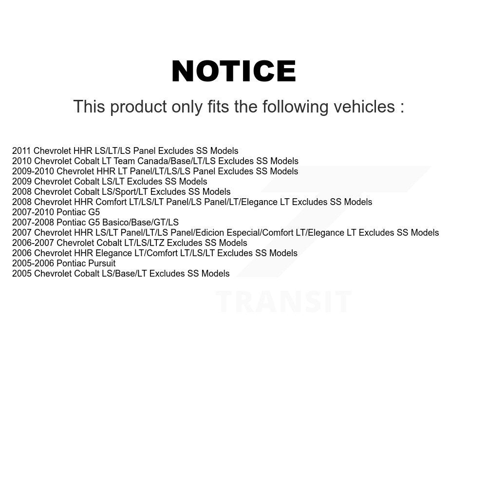 Suspension Strut Coil Spring Assembly Front Right 78A-11602 For Chevrolet Cobalt