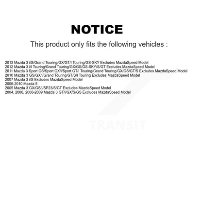 Suspension Strut Coil Spring Assembly Front Left 78A-11681 For Mazda 3 5