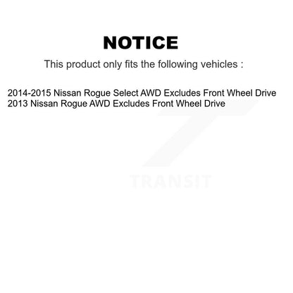 Suspension Strut Coil Spring Assembly Front Right 78A-11738 For Nissan Rogue AWD