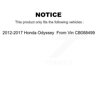 Suspension Strut Coil Spring Assembly Front Left 78A-11907 For Honda Odyssey
