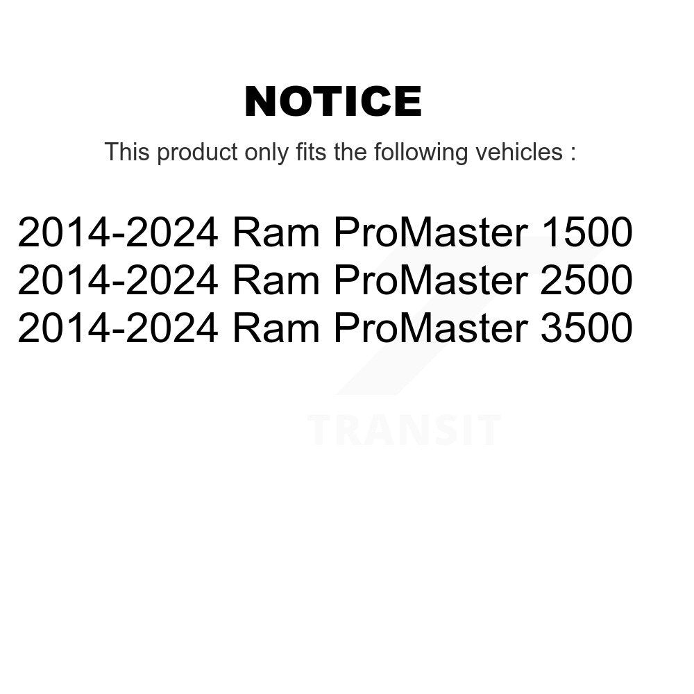 Suspension Strut Coil Spring Assembly Front Left 78A-13421 For Ram ProMaster