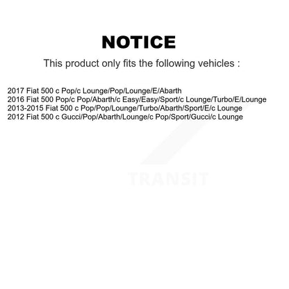 Suspension Strut Coil Spring Assembly Front Right 78A-13552 For Fiat 500