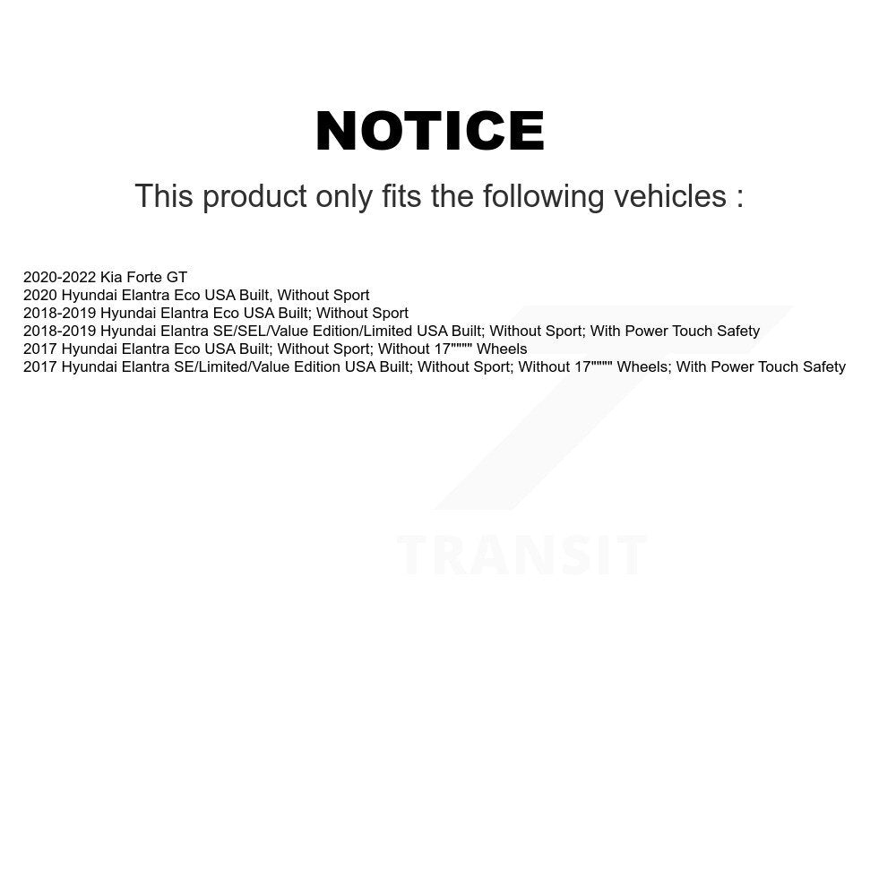 Suspension Strut Coil Spring Assembly Front Left 78A-13585 For Hyundai Elantra